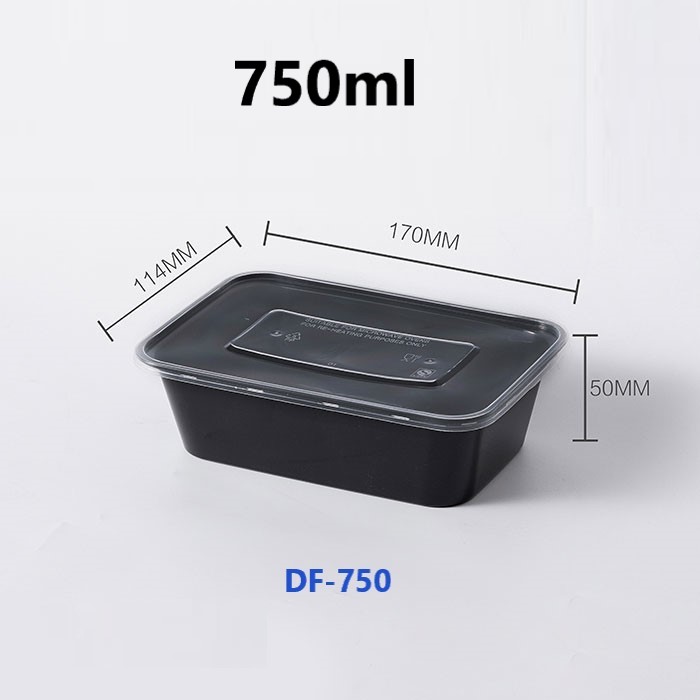 [135 Pack] 3 Compartment Black Disposable Container with Lids, Meal Prep  Container, Food Storage Bento Box, Disposable, Stir Fry | Lunch Boxes | BPA